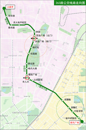 线路资料-263路-长春公交车体广告,长春车体广告,长春车身广告 - 长春