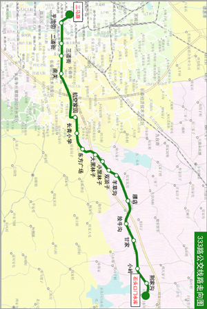 线路资料-333路-长春公交车体广告,长春车体广告,长春